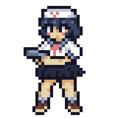 Sailor Girl for Shoot 'Em Up Game Project