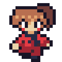 Pixel Art Walking Animation